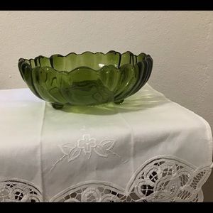 Antique vintage glass bowl